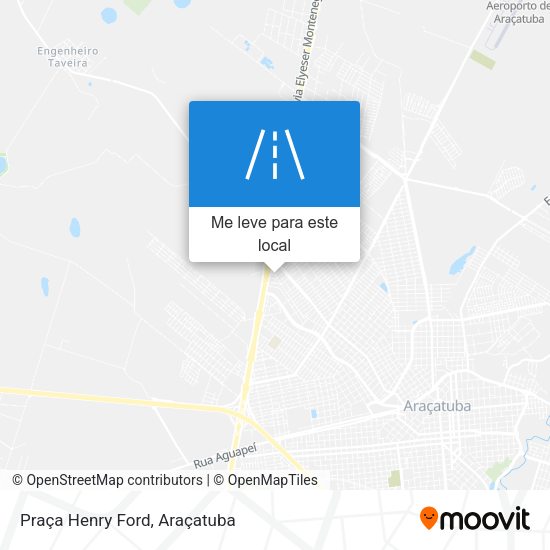 Praça Henry Ford mapa
