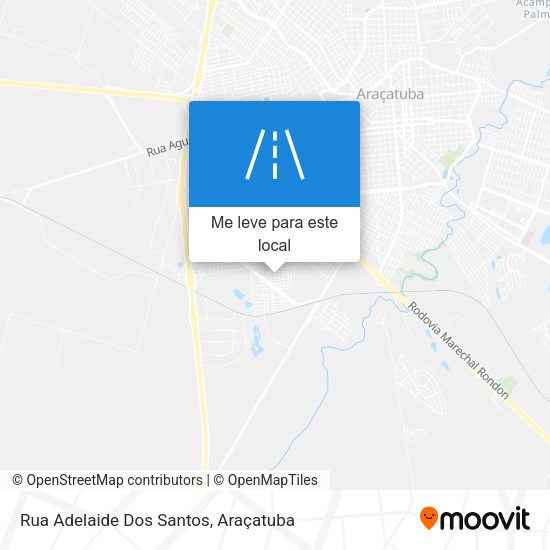Rua Adelaide Dos Santos mapa