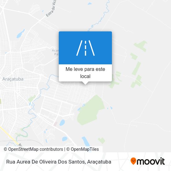 Rua Aurea De Oliveira Dos Santos mapa
