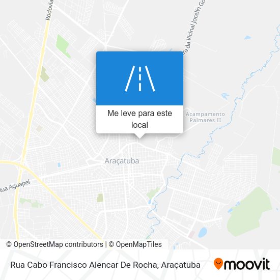 Rua Cabo Francisco Alencar De Rocha mapa