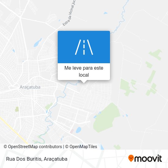 Rua Dos Buritis mapa
