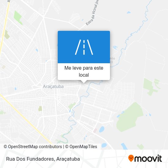 Rua Dos Fundadores mapa