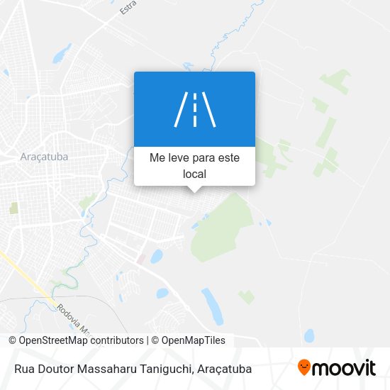 Rua Doutor Massaharu Taniguchi mapa