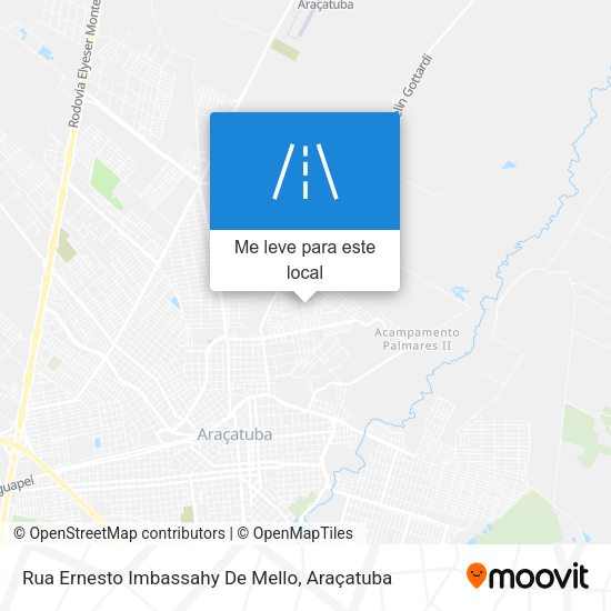 Rua Ernesto Imbassahy De Mello mapa