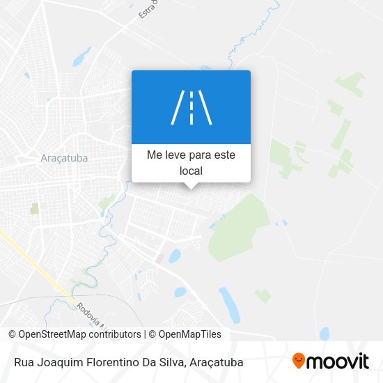 Rua Joaquim Florentino Da Silva mapa