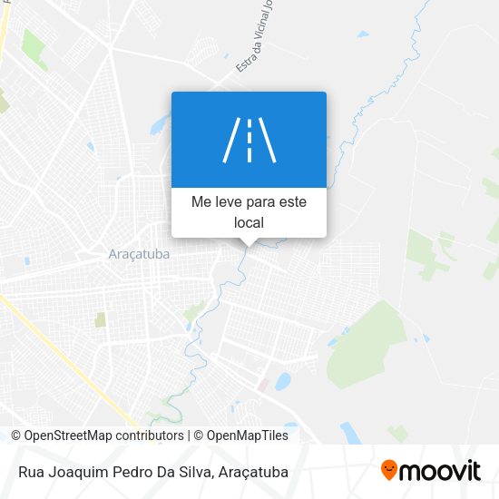 Rua Joaquim Pedro Da Silva mapa