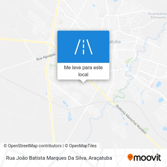 Rua João Batista Marques Da Silva mapa