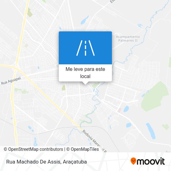 Rua Machado De Assis mapa