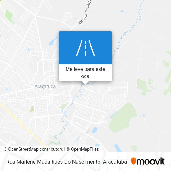 Rua Marlene Magalhães Do Nascimento mapa