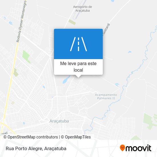 Rua Porto Alegre mapa