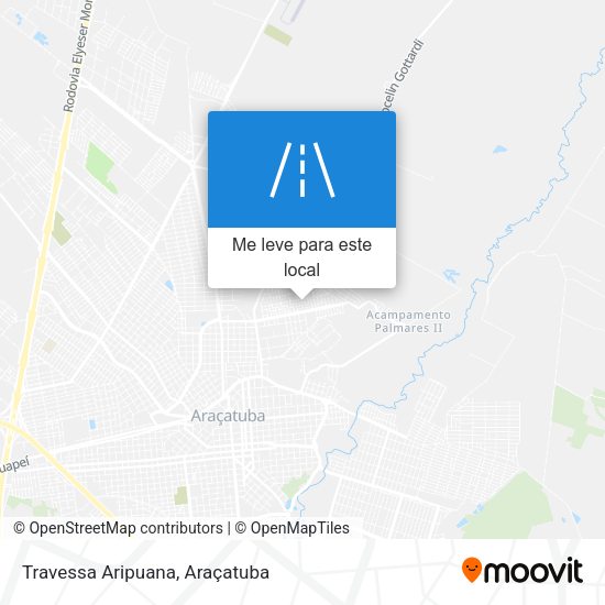 Travessa Aripuana mapa