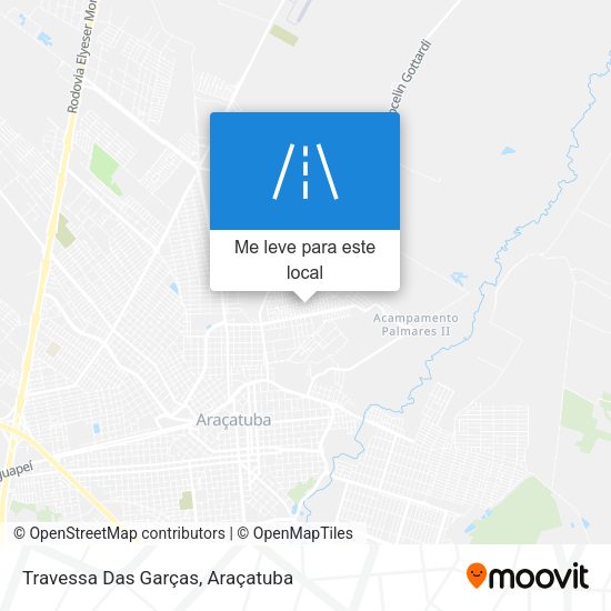 Travessa Das Garças mapa