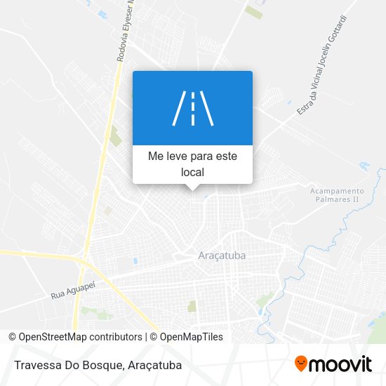 Travessa Do Bosque mapa