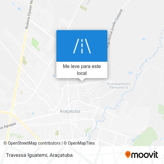 Travessa Iguatemi mapa