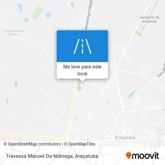 Travessa Manoel Da Nóbrega mapa