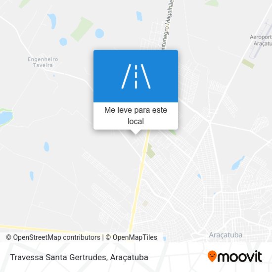 Travessa Santa Gertrudes mapa