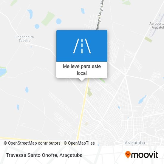 Travessa Santo Onofre mapa