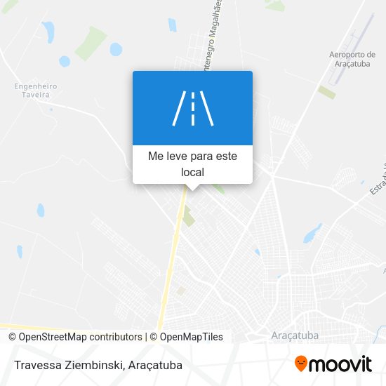 Travessa Ziembinski mapa