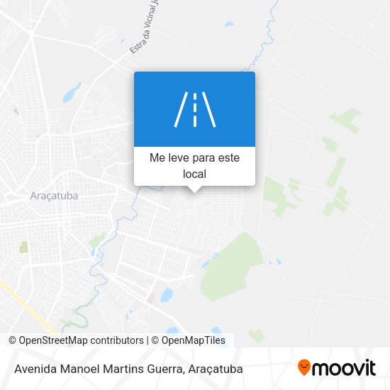 Avenida Manoel Martins Guerra mapa