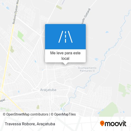 Travessa Robore mapa