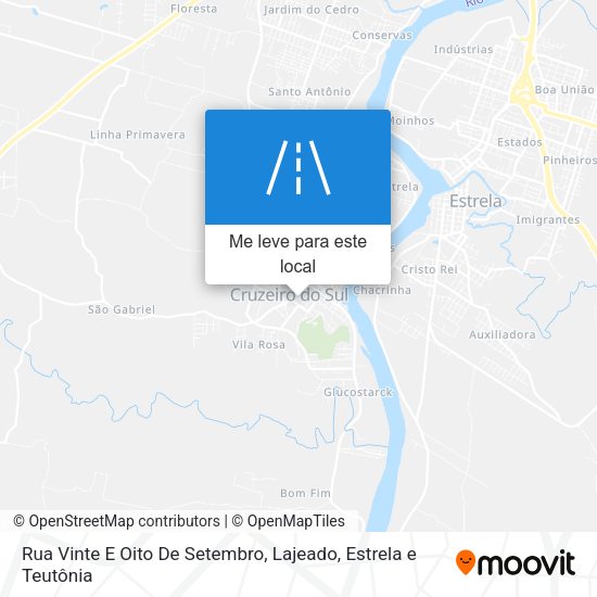 Rua Vinte E Oito De Setembro mapa