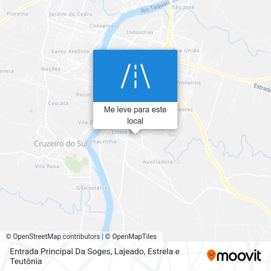 Entrada Principal Da Soges mapa
