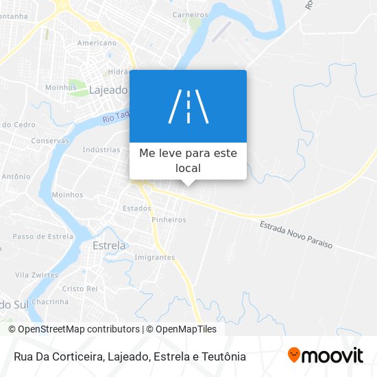 Rua Da Corticeira mapa