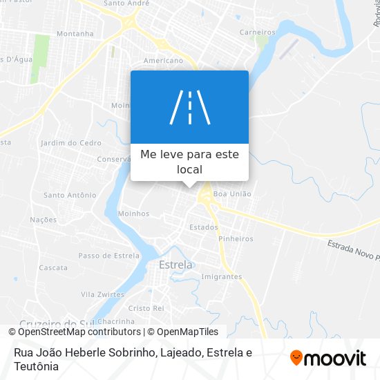 Rua João Heberle Sobrinho mapa