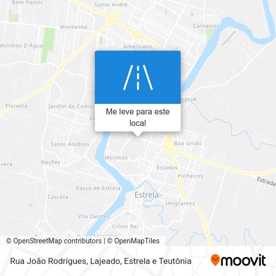 Rua João Rodrigues mapa