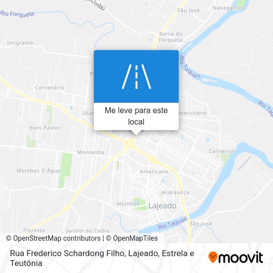 Rua Frederico Schardong Filho mapa
