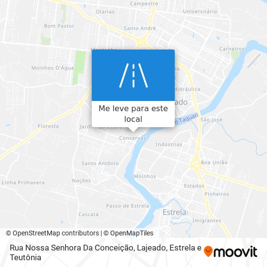 Rua Nossa Senhora Da Conceição mapa