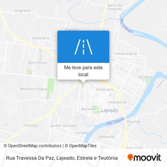 Rua Travessa Da Paz mapa