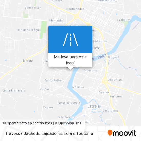 Travessa Jachetti mapa