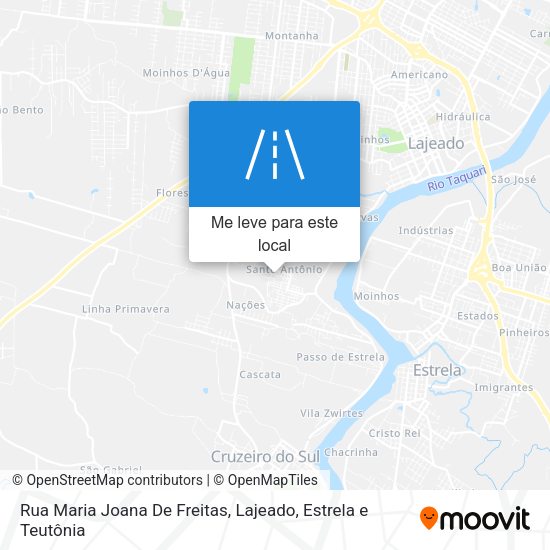 Rua Maria Joana De Freitas mapa