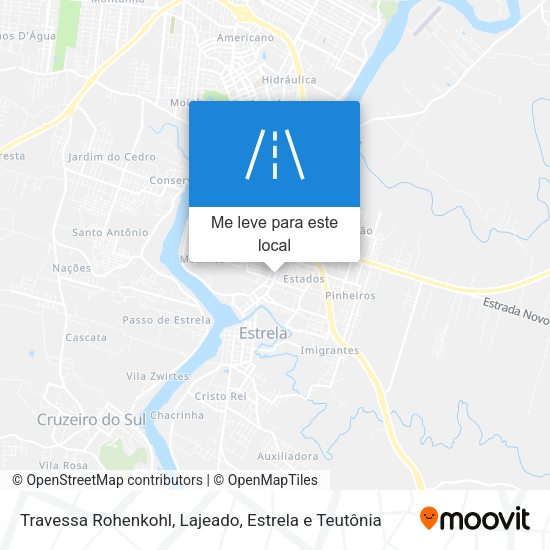 Travessa Rohenkohl mapa