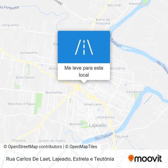 Rua Carlos De Laet mapa