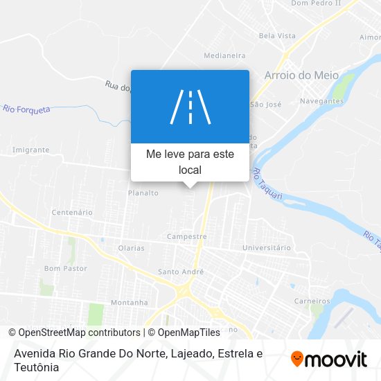 Avenida Rio Grande Do Norte mapa