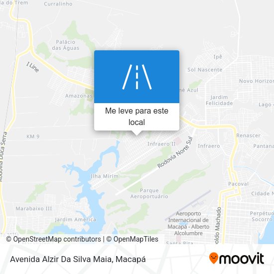 Avenida Alzir Da Silva Maia mapa