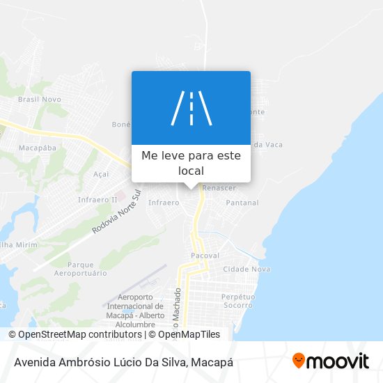 Avenida Ambrósio Lúcio Da Silva mapa