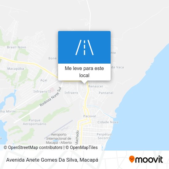 Avenida Anete Gomes Da Silva mapa