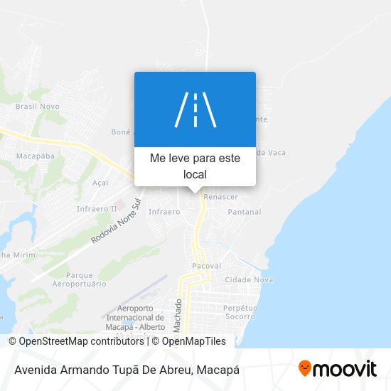 Avenida Armando Tupã De Abreu mapa