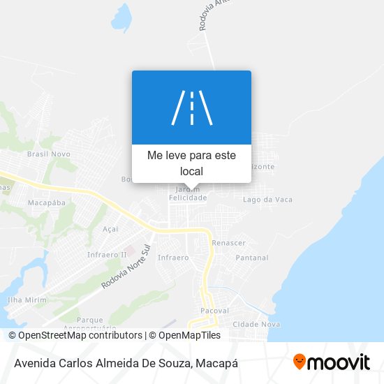 Avenida Carlos Almeida De Souza mapa