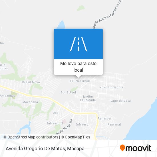 Avenida Gregório De Matos mapa