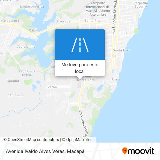 Avenida Ivaldo Alves Veras mapa