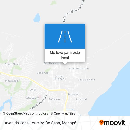 Avenida José Loureiro De Sena mapa
