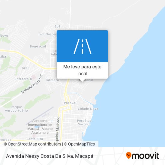 Avenida Nessy Costa Da Silva mapa