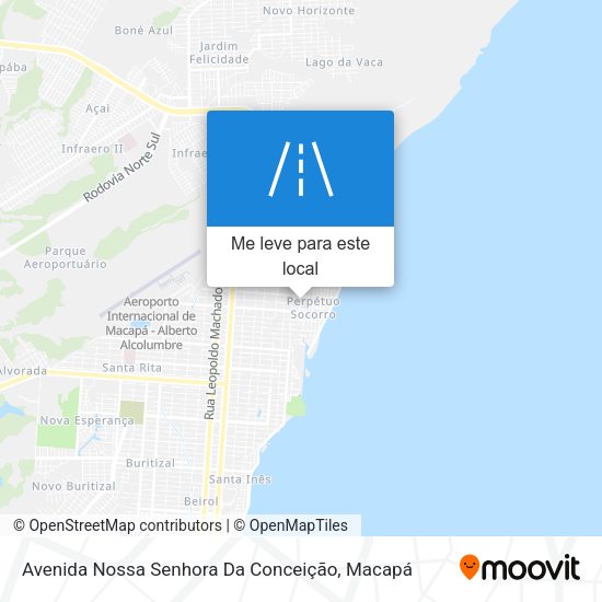 Avenida Nossa Senhora Da Conceição mapa