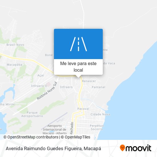 Avenida Raimundo Guedes Figueira mapa