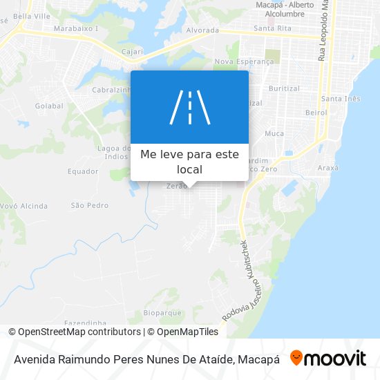 Avenida Raimundo Peres Nunes De Ataíde mapa