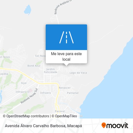 Avenida Álvaro Carvalho Barbosa mapa